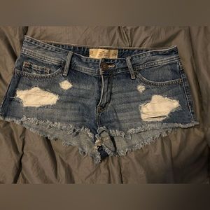 Hollister low rise shorts